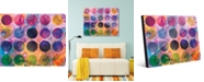 Creative Gallery Bright Palette Abstract 24" x 36" Acrylic Wall Art Print